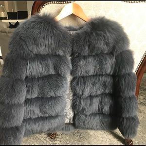 REAL FOX CROPPED JACKET